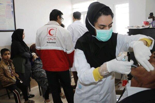 هلال احمر به 700 محروم کرمانی خدمات درمانی ارائه کرد